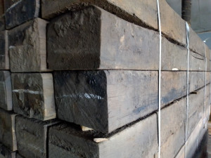 Шпалы деревянные пропитанные б/у, 180x250x2750 мм, сорт 4