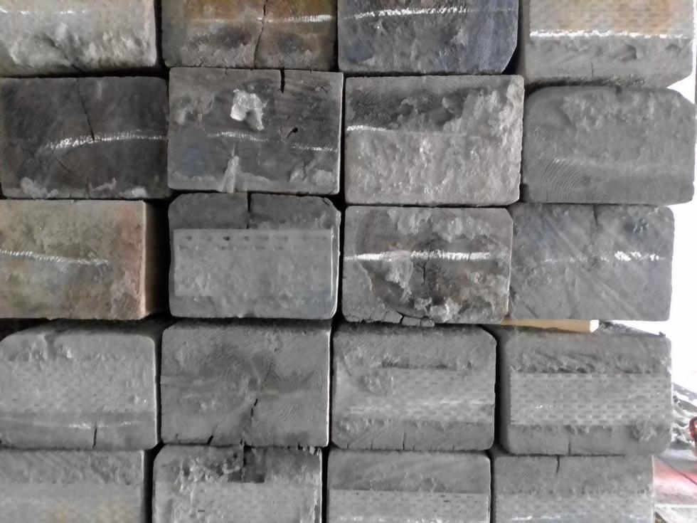 Шпалы деревянные пропитанные б/у, 160x230x2750 мм, сорт 2