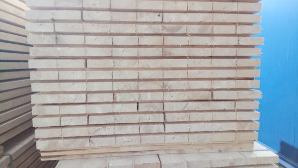 Доска обрезная 25x125x6000 мм, сорт 2, естественной влажности