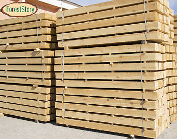 Шпалы деревянные 160х240х2700 мм, тип 2 , естественной/транспортной влажности