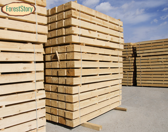 Шпалы деревянные 180x250x2750 мм, тип 1 , естественной/транспортной влажности