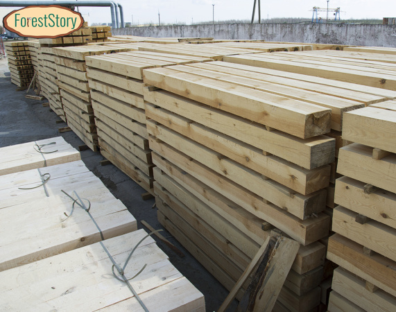 Шпалы деревянные 180x250x2750 мм, тип 1 , естественной/транспортной влажности