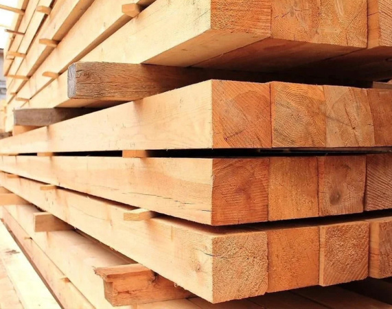 Брус под заказ 50-250x50-250x800-6000 мм, ель/сосна, сорт 1-4, естественной/транспортной влажности