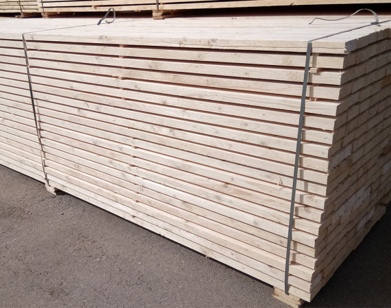 Доска обрезная под заказ 20-70x80-250x800-6000 мм, ель/сосна, сорт 1-4, естественной/транспортной влажности 